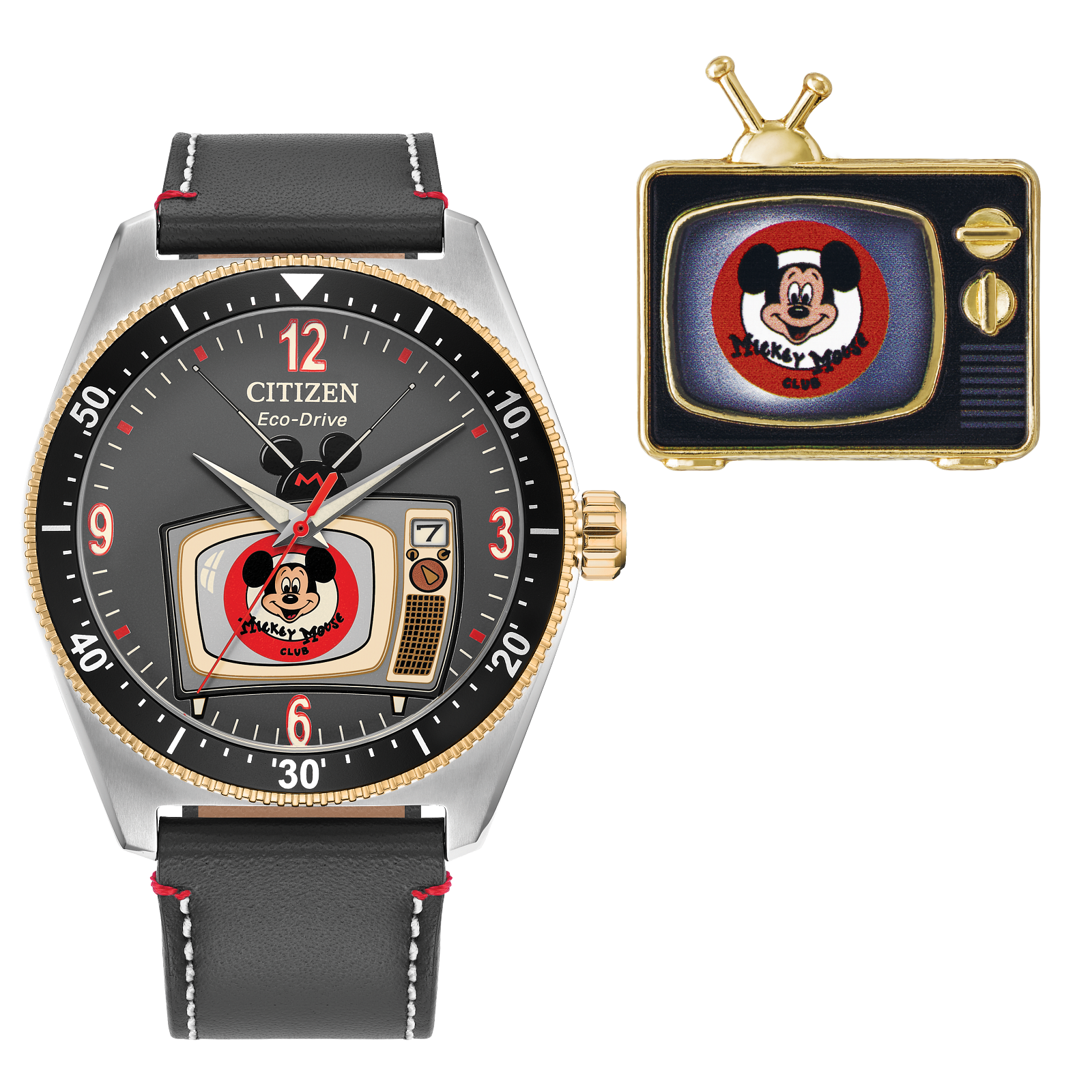Reloj Citizen Mickey Mouse Club Disney100 Boxed Set AW1794-47W | Elegancia relojería